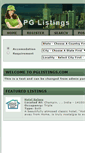 Mobile Screenshot of pglistings.com